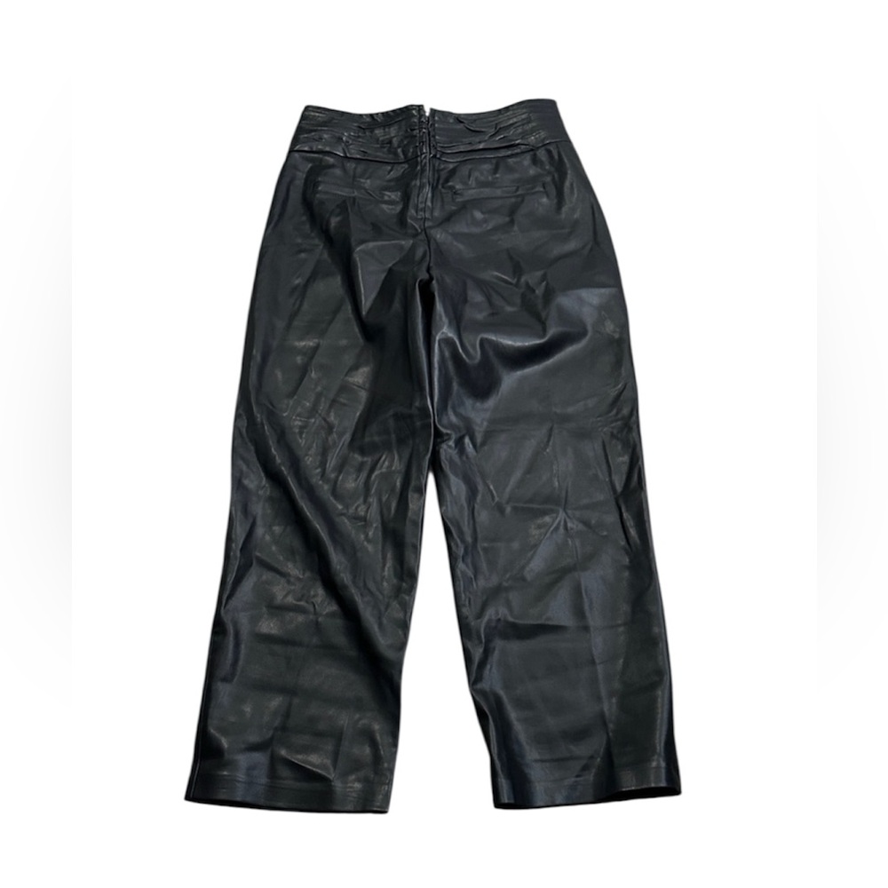 Blank NYC Black Faux Leather Pants size 28 new